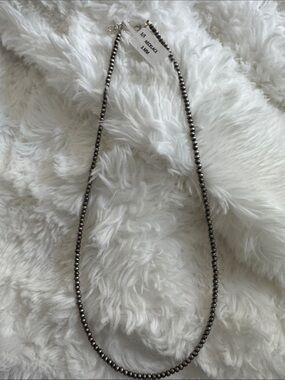 Native made 925 pearl Bead Necklace - Classic Women Jewelry